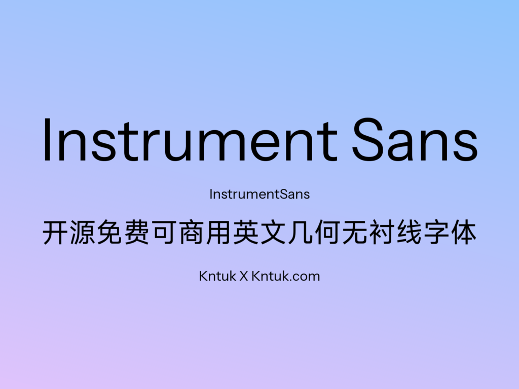 Instrument Sans