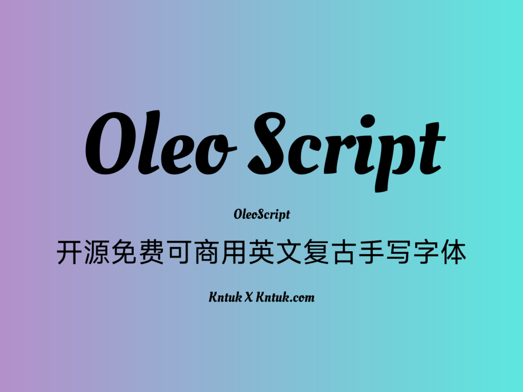 Oleo Script