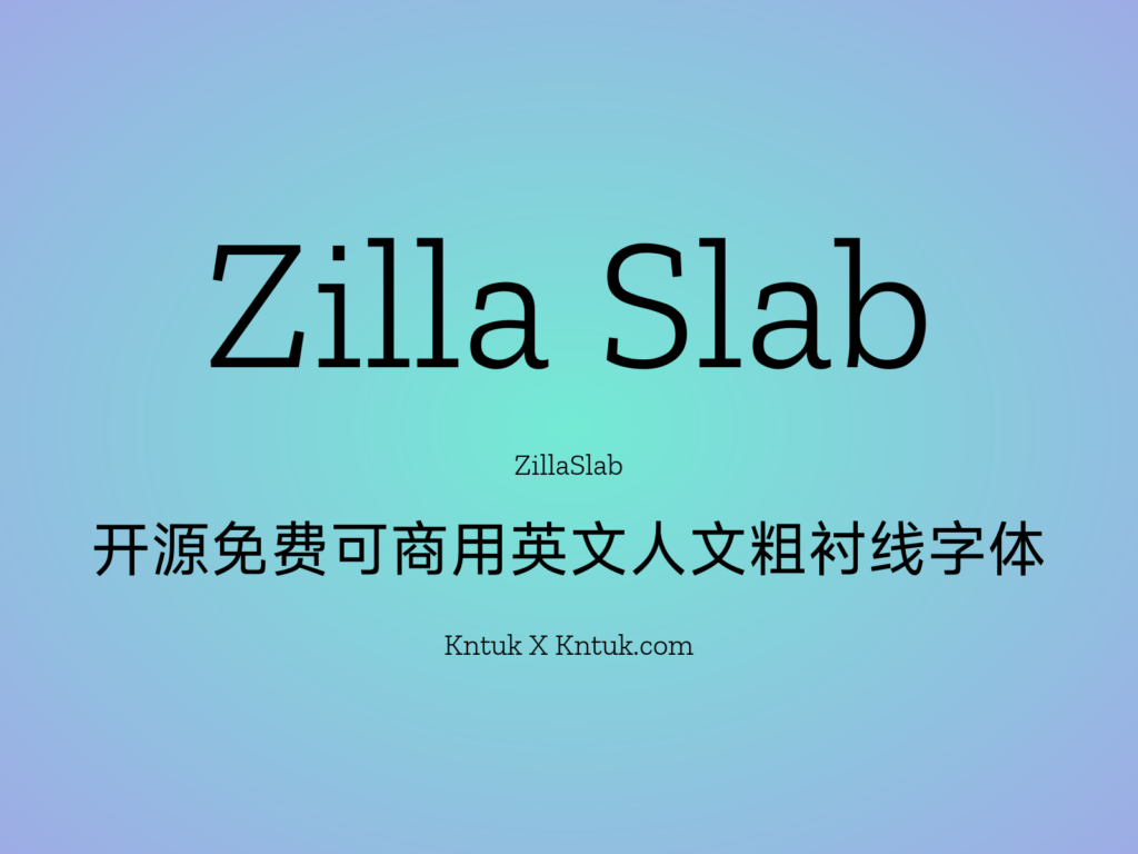 Zilla Slab