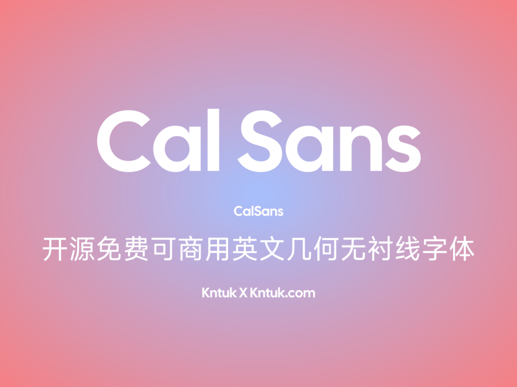 Cal Sans