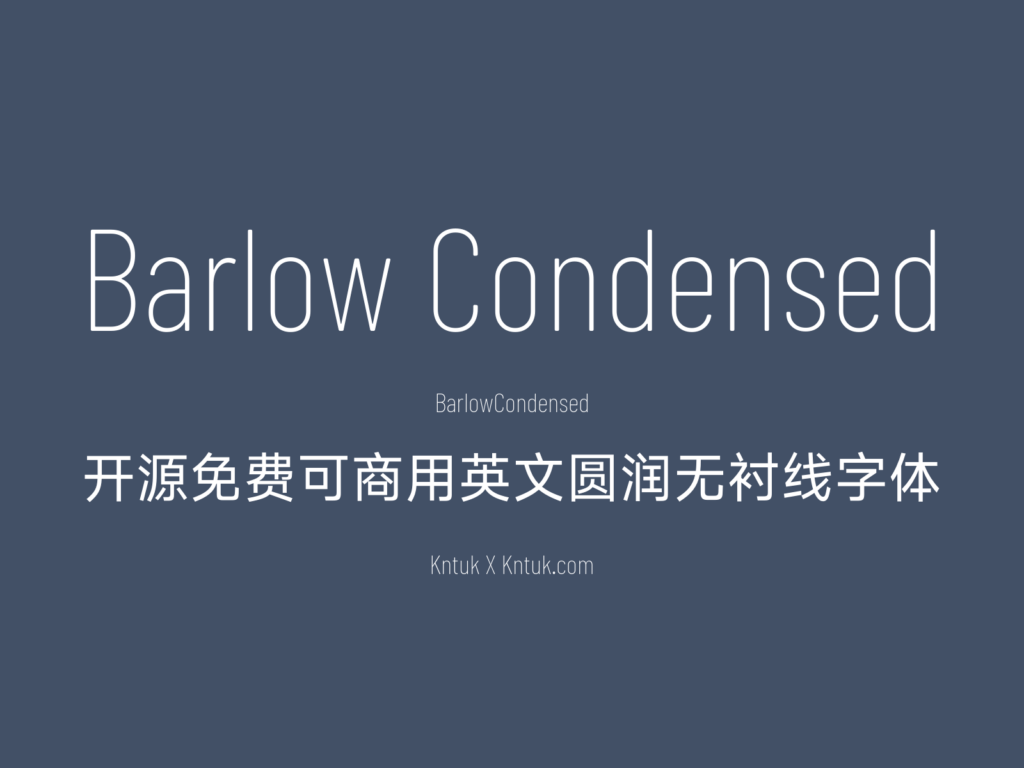 Barlow Condensed