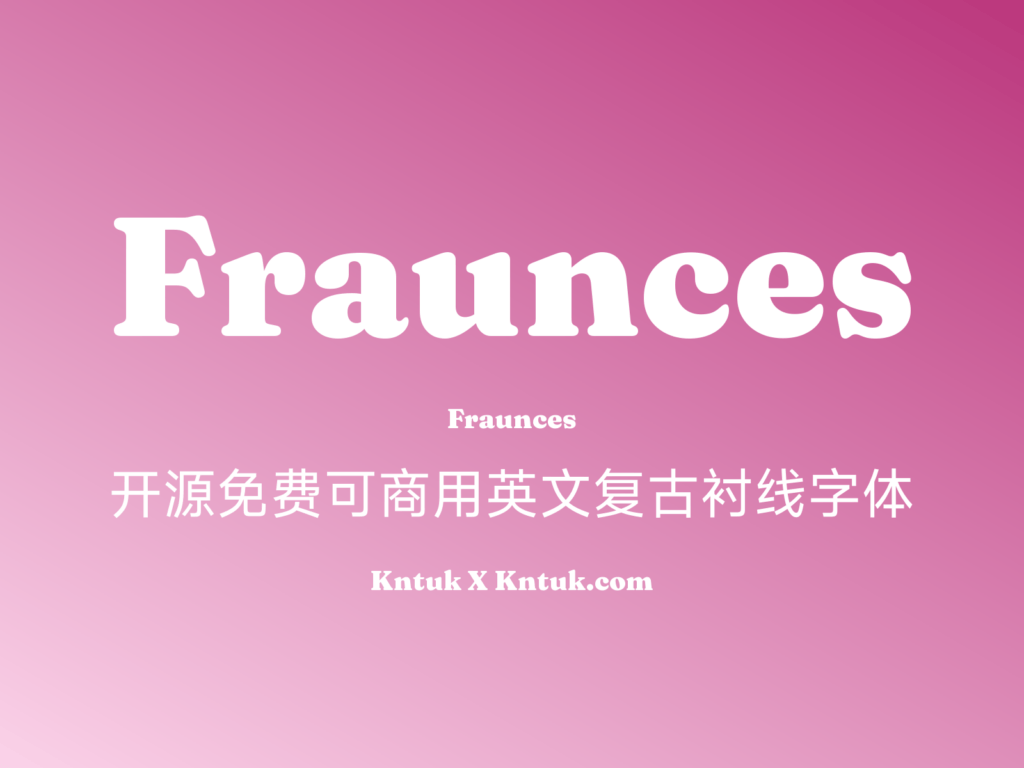 Fraunces