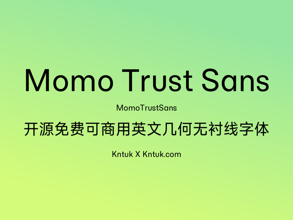 Momo Trust Sans