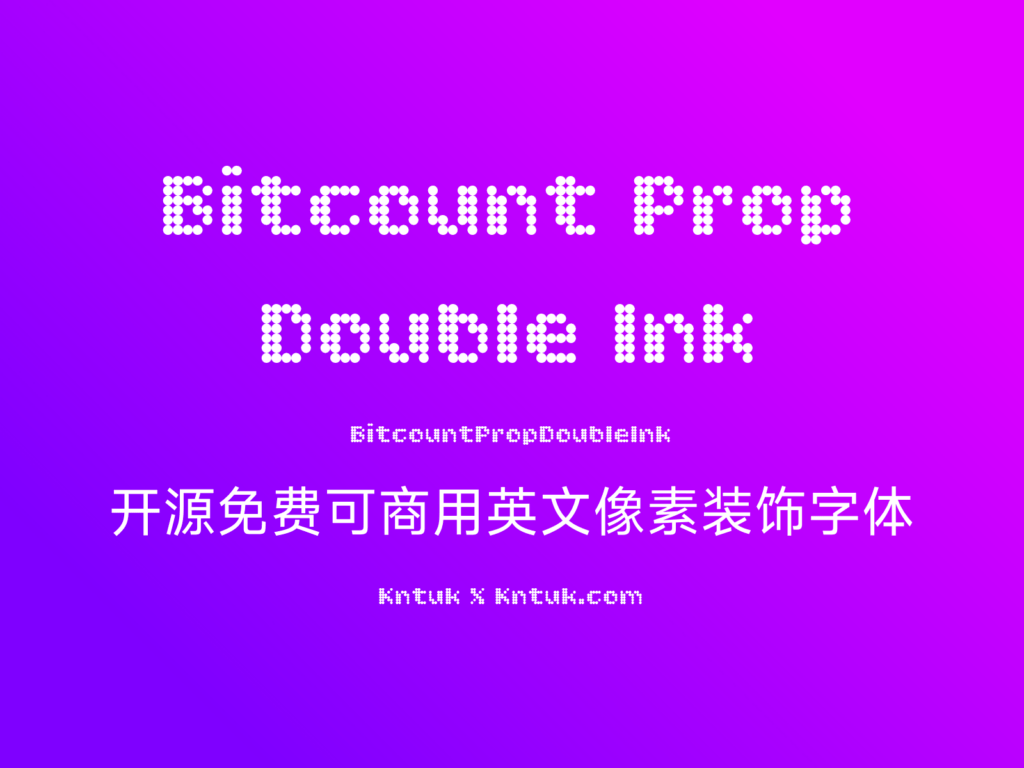 Bitcount Prop Double Ink