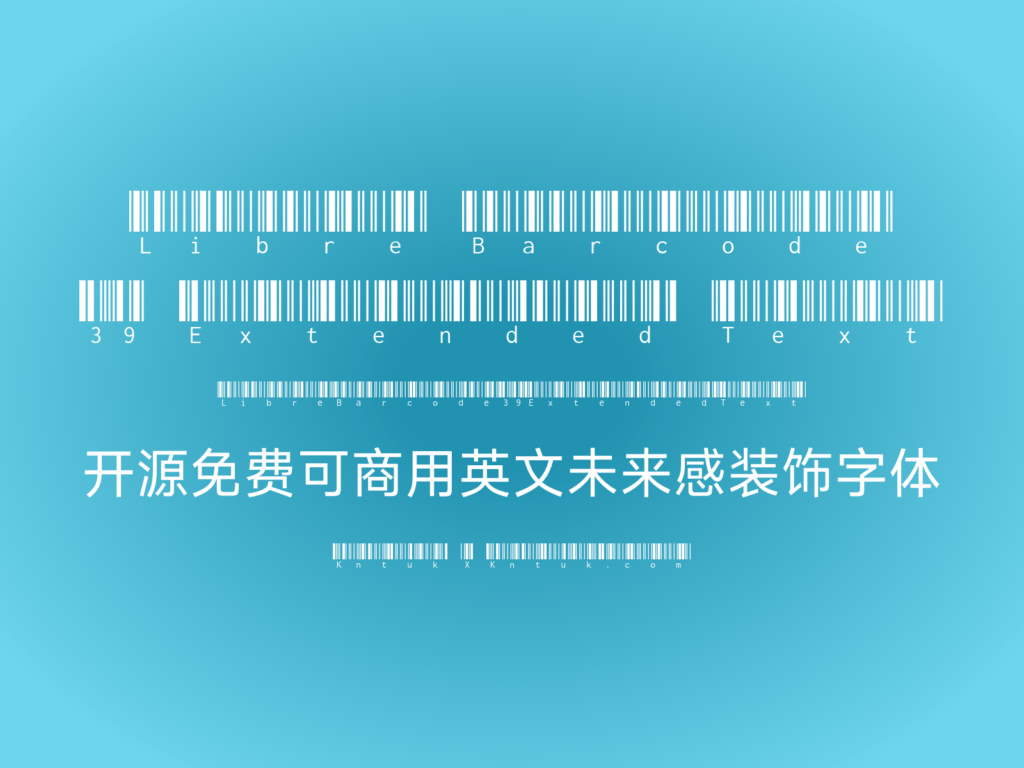 Libre Barcode 39 Extended Text