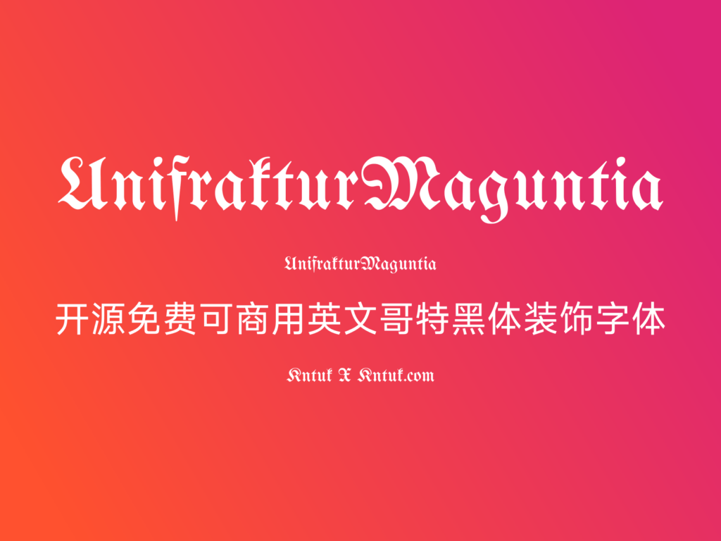 UnifrakturMaguntia