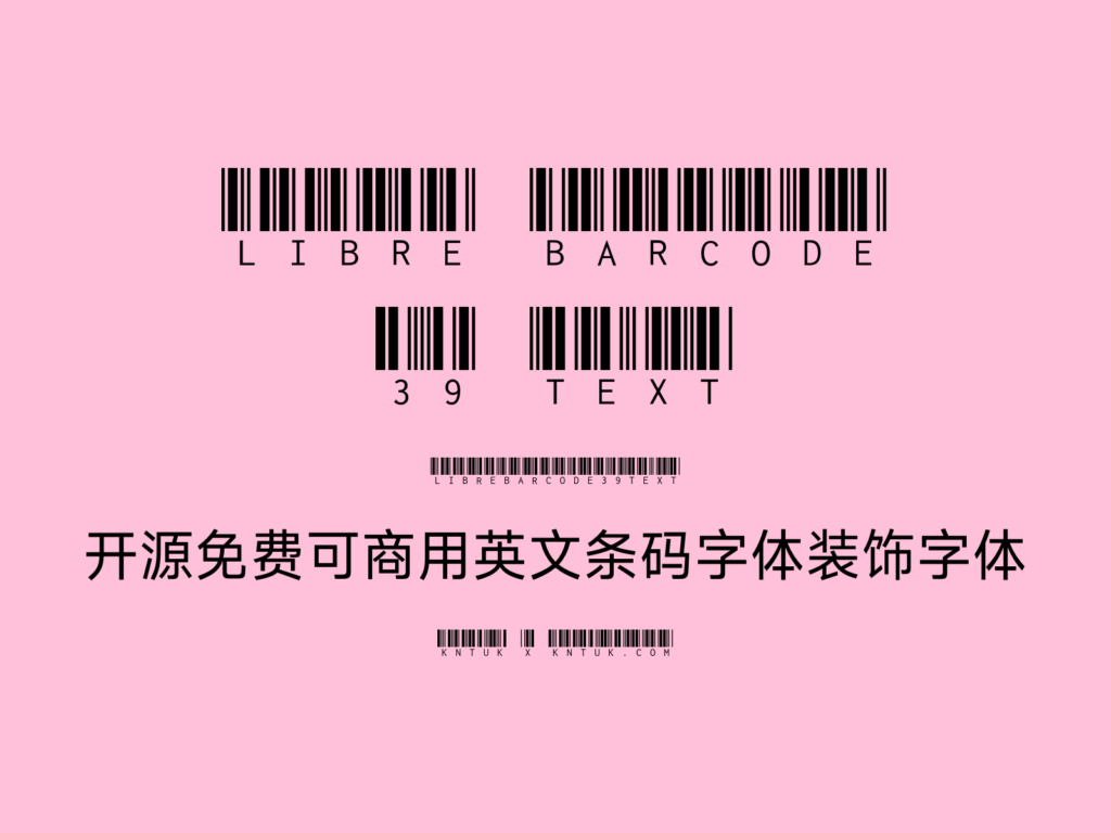 Libre Barcode 39 Text
