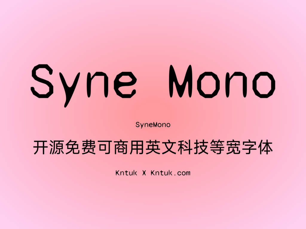Syne Mono
