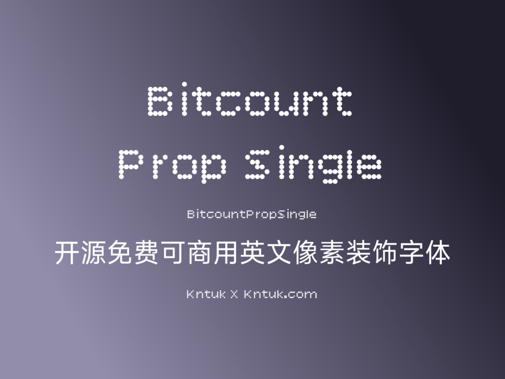 Bitcount Prop Single
