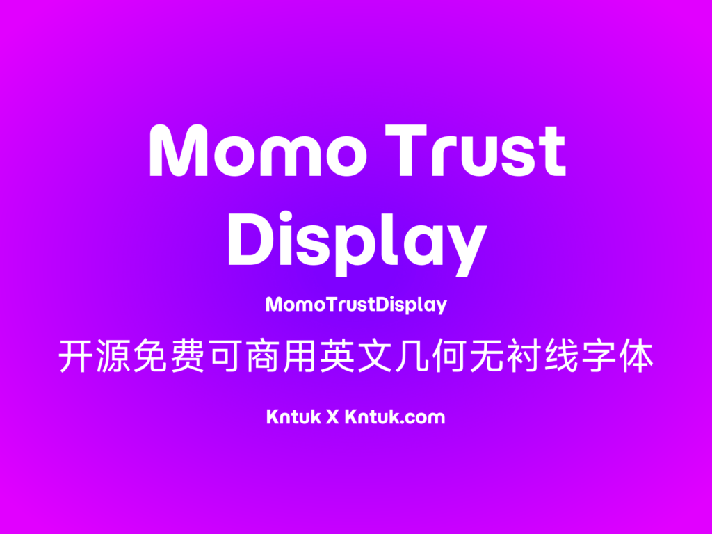 Momo Trust Display
