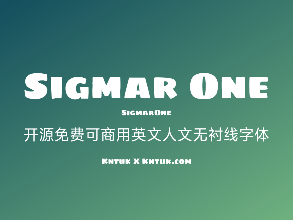 Sigmar One